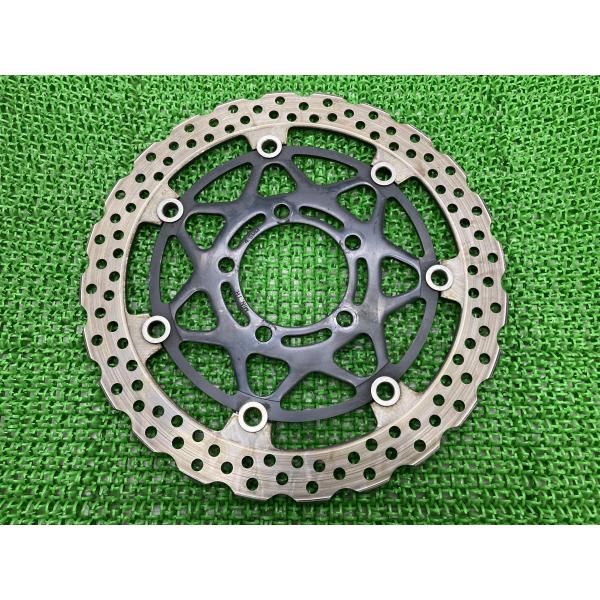 ZX-14R フロントブレーキディスク 片側 カワサキ 純正 中古 バイク 部品 コケキズ無し 曲が...