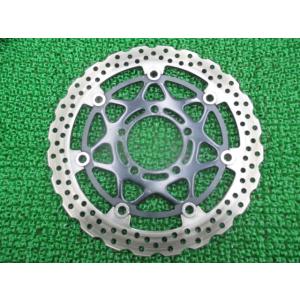 ZX-14R フロントブレーキディスク 片側 カワサキ 純正 中古 バイク 部品 そのまま使える 曲...