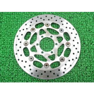 R1-Z フロントブレーキディスク 片側 ヤマハ 純正 中古 バイク 部品 3XC 曲がり無し L ...