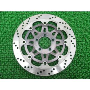 ゼファー400 フロントブレーキディスク 左 カワサキ 純正 中古 バイク 部品 ZR400C 人気...