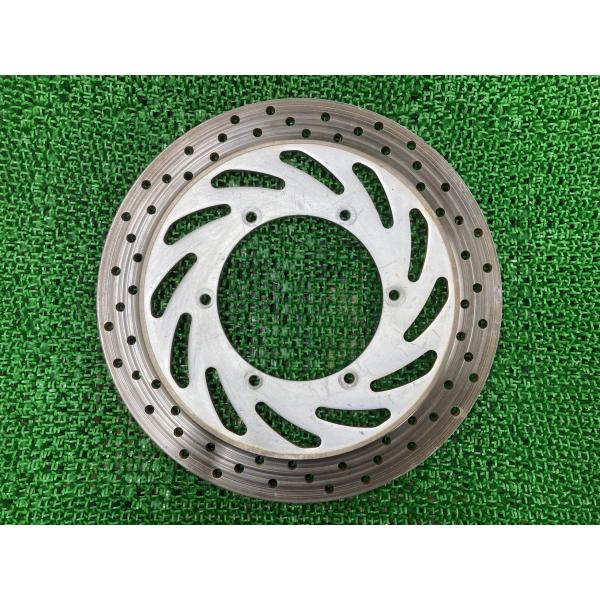 XV1600ロードスター リアブレーキディスク ヤマハ 純正 中古 バイク 部品 320mm 曲がり...