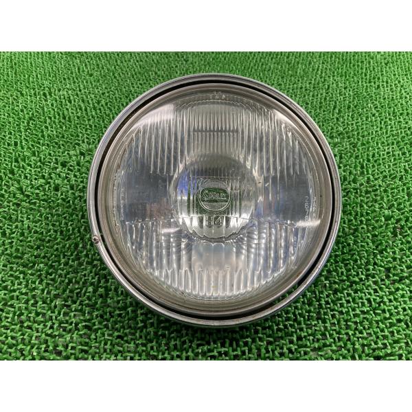 バリオスII ヘッドライト 2678 カワサキ 純正 中古 バイク 部品 ZR250B リム 割れ欠...