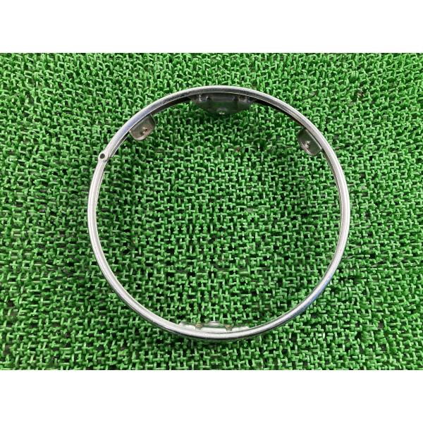 SR400 ヘッドライトリム ヤマハ 純正 中古 バイク 部品 1JR RH01J RH03J RH...
