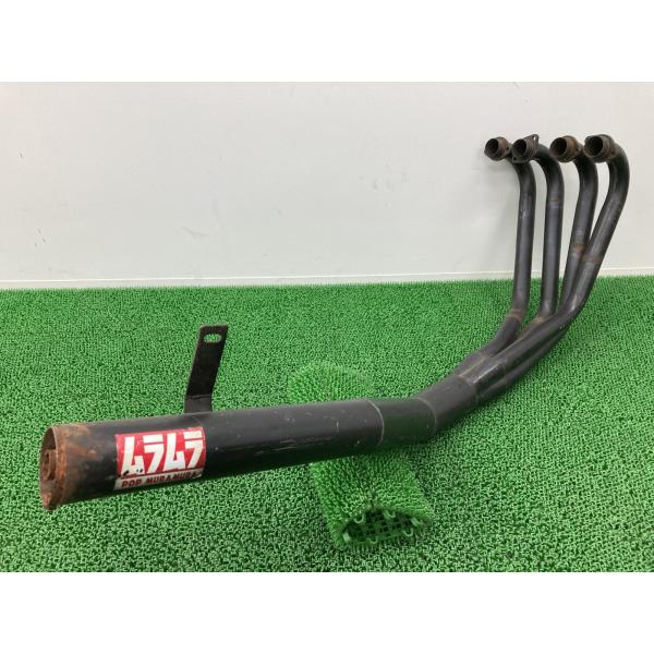 バリオスII マフラー 社外 中古 バイク 部品 ZR250B BALIUS-2 スチール ショート...