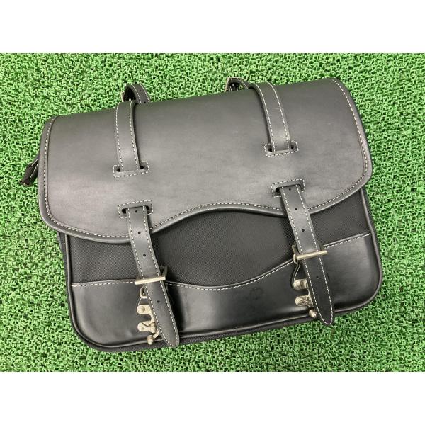 デグナー製 サイドバッグ 片側 社外 中古 バイク 部品 12L ハーレー バルカン スティード ド...