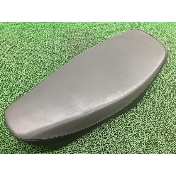 SR400 シート ヤマハ 純正 中古 バイク 部品 1JR 修復素材や張り替えベースに 品薄 希少...