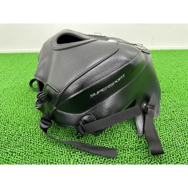 バグスター製スーパースポーツ タンクカバー 黒 社外 新品 バイク 部品 ドゥカティ 18-23年 ...