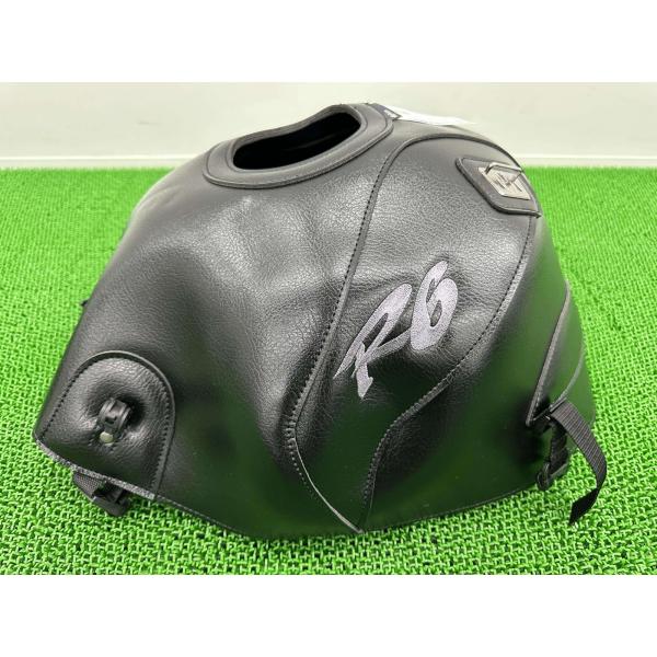 バグスター製YZF-R6 タンクカバー 黒 社外 新品 バイク 部品 02-05年YZFR6 PVC...