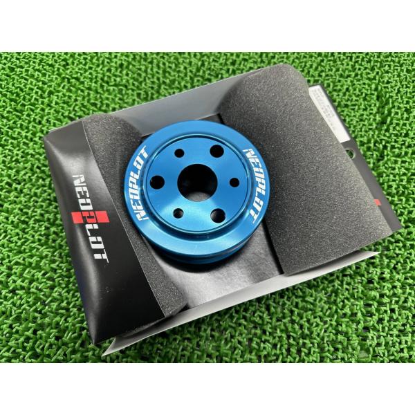 ネオプロト製レガシィ ウォーターポンププーリー 青 NP11510L 社外 新品 バイク 部品 NE...