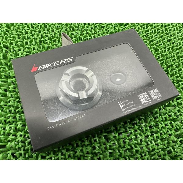 BIKERS製Z900RS ステムトップボルト グレー K0263 社外 中古 バイク 部品 アルミ...