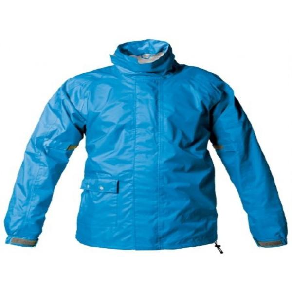 MAKKU製 レインウェア 上下 青/グレー PT-7200 在庫有 即納 社外 新品 バイク 部品...