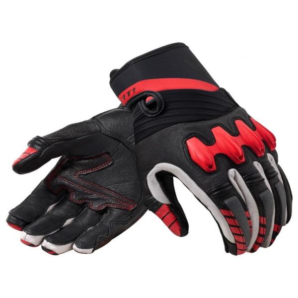 レブイット製 グローブ 黒/赤 FGS184-1270-M 社外 中古 バイク 部品 H2O サマー...