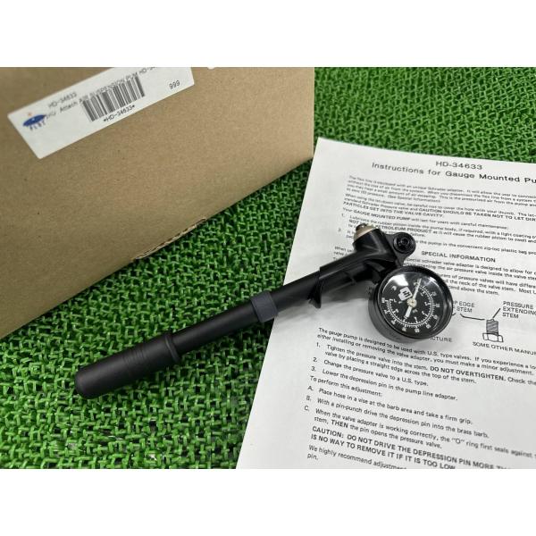 エアサスペンションポンプ HD-34633 ハーレー 純正 新品 バイク 部品 0-30PSI ミニ...