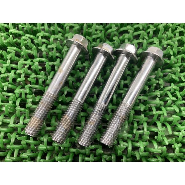バリオスII ハンドルクランプボルト カワサキ 純正 中古 バイク 部品 ZR250B 4本セット ...