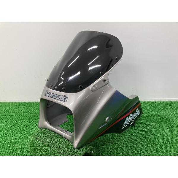 GPZ900R アッパーカウル 銀 55028-1064/55028-1065 カワサキ 純正 中古...