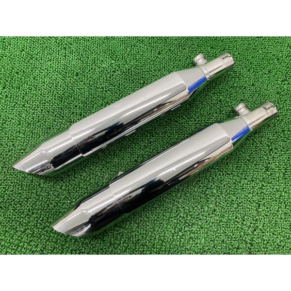 XL883 サイレンサーマフラー 80399-04 ハーレー 純正 中古 バイク 部品 XL1200...