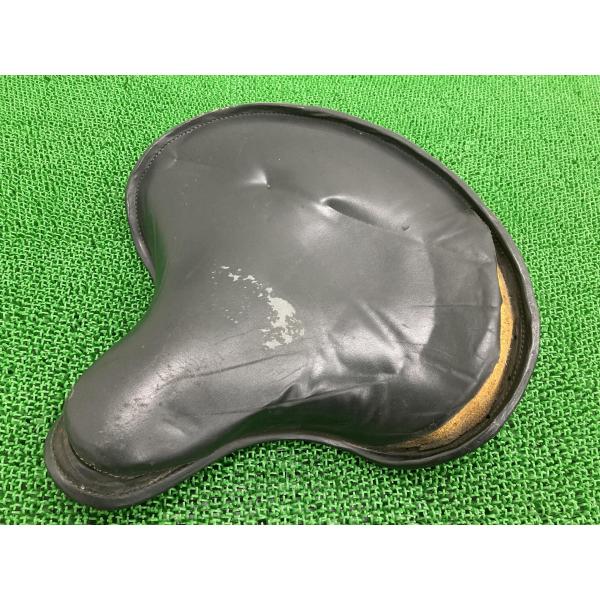 ハーレー ソロシート 社外 中古 バイク 部品 FLHP ポリス ソロシート ショベル ナックル パ...