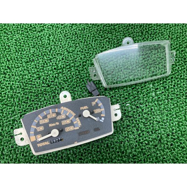 ジョグ50 メーター ヤマハ 純正 中古 バイク 部品 3KJ JOG スピードメーター 修復素材に...