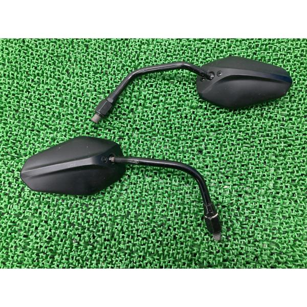 キジマ製Z250 ミラー 左右 社外 中古 バイク 部品 ER250C ヘプトミラー 正10mm 割...