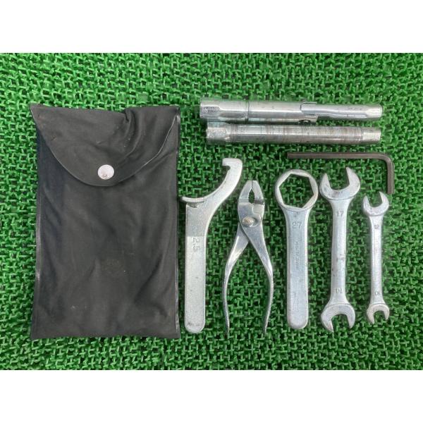 車載工具 スズキ 純正 中古 バイク 部品 ツールケース ツールキット GS GN GT RG 車検...