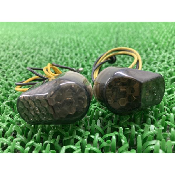 スポーツタイプ ウインカー 左右 001174 社外 中古 バイク 部品 極小 埋め込みウインカー ...