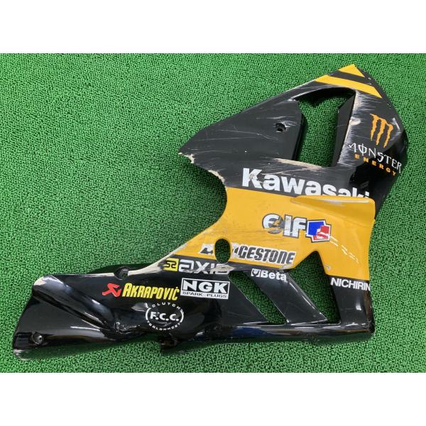 ZXMT製ZX-12R サイドカウル 右 社外 中古 バイク 部品 ZX1200A アンダーカウル ...