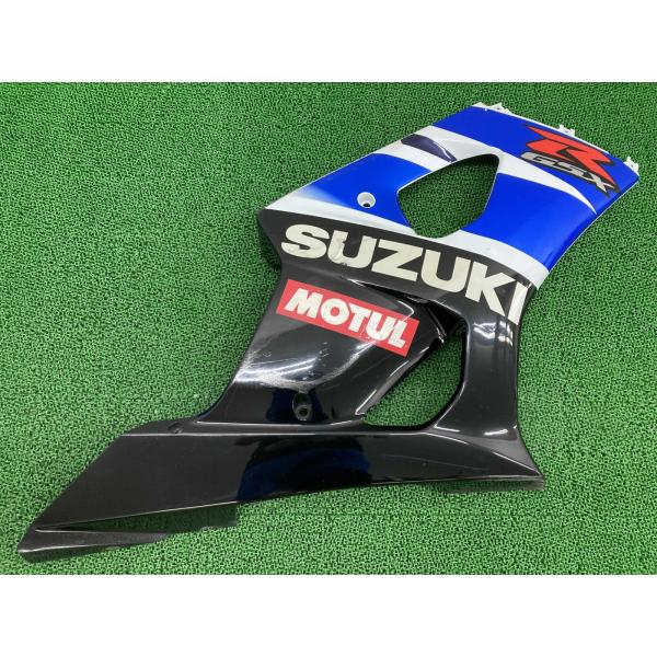 GSX-R1000 サイドカウル 右 青/黒 18G スズキ 純正 中古 バイク 部品 GT75A ...