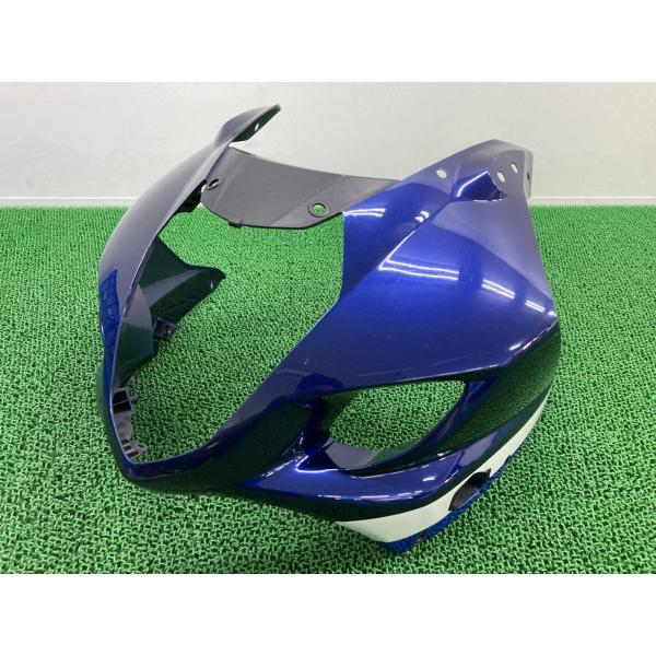 GSX-R1000 アッパーカウル 青M 18G スズキ 純正 中古 バイク 部品 GT75A フロ...