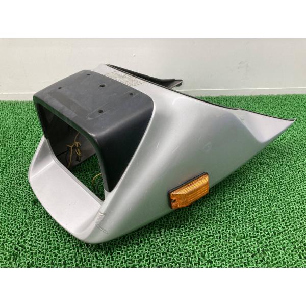 GSX1100Sカタナ アッパーカウル 銀 スズキ 純正 中古 バイク 部品 GU76A 刀 KAT...