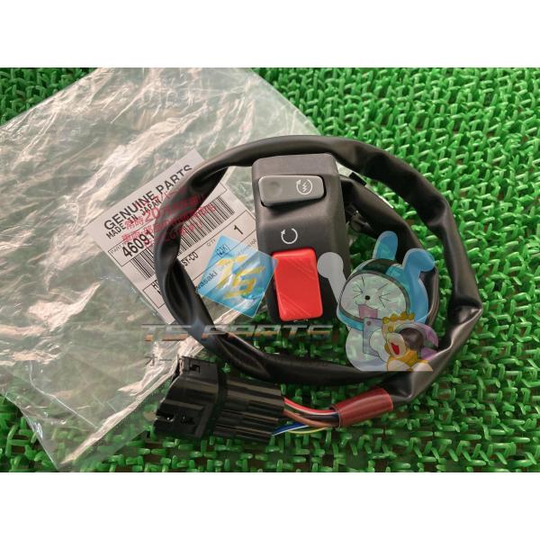 ZZ-R1400 ハンドルスイッチ カワサキ 純正 新品 バイク 部品 キルスイッチ Z1000 Z...