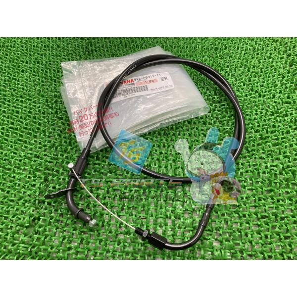 ドラッグスター1100 スロットルケーブル ヤマハ 純正 新品 バイク 部品 アクセルワイヤー ドラ...
