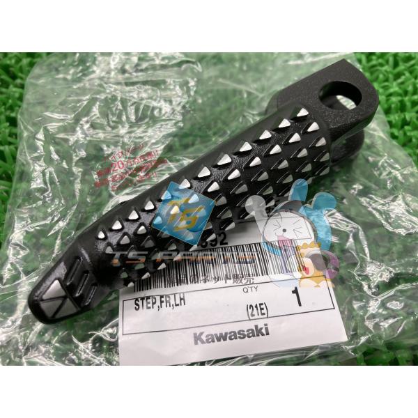 Z1000 フロントステップ 左 カワサキ 純正 新品 バイク 部品 Z750R Z800 Ninj...