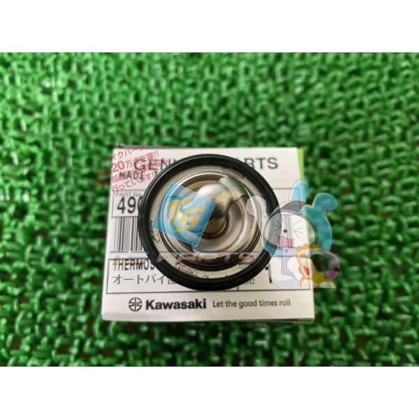 Dトラッカー サーモスタット 在庫有 即納 カワサキ 純正 新品 バイク 部品 Z250SL Dトラ...