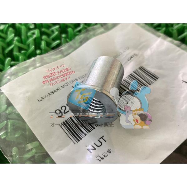 Z125PRO フロントブレーキキャリパーサポートナット 在庫有 即納 カワサキ 純正 新品 バイク...