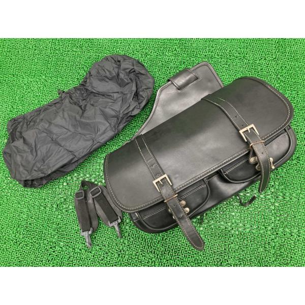 デグナー製 サイドバッグ 右 社外 中古 バイク 部品 10L レインカバー 雨具 修復素材に ハー...