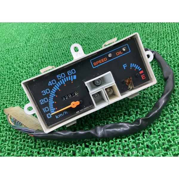 ジャイロX メーター 0885-071 ホンダ 純正 中古 バイク 部品 TD01 GyroX スピ...