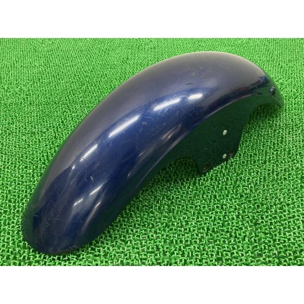 ゼファー1100 フロントフェンダー 紺M カワサキ 純正 中古 バイク 部品 ZR1100A ZR...