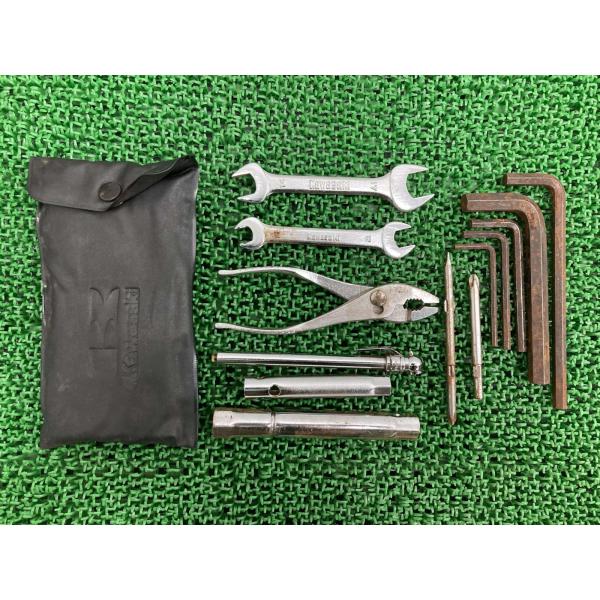 車載工具 カワサキ 純正 中古 バイク 部品 ツールキット トラブル対処に メンテにも Z W ゼフ...