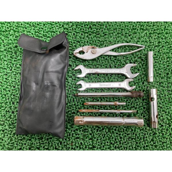 車載工具 カワサキ 純正 中古 バイク 部品 ツールキット トラブル対処に メンテにも Z W ゼフ...
