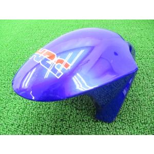 ZXMT製CBR954RR フロントフェンダー 青M 社外 中古 バイク 部品 SC50 ノーマルタ...