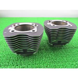 TC88 シリンダー 前後 16593-99 ハーレー 純正 中古 バイク 部品