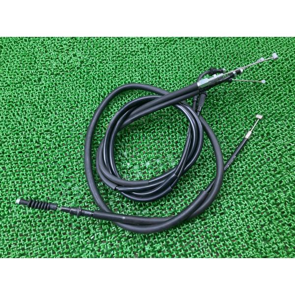 SR400 ワイヤーセット 3HT ヤマハ 純正 中古 バイク 部品 RH03J セット クラッチワ...