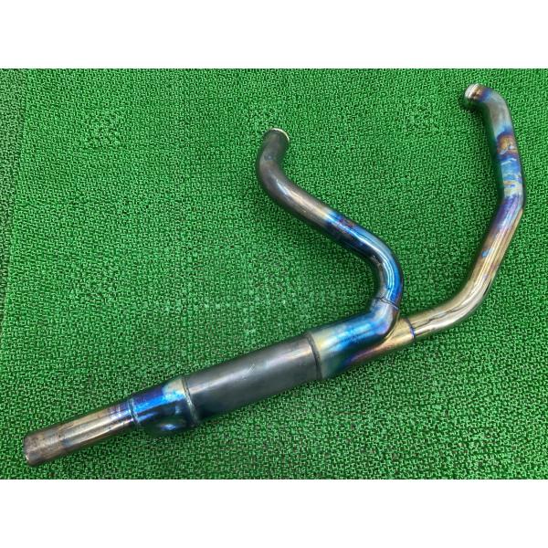 FLHTCU1580 エキパイマフラー 66855-10A ハーレー 純正 中古 バイク 部品 ツー...