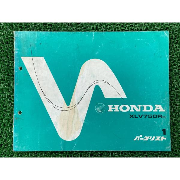 XLV750R パーツリスト 1版 ホンダ 正規 中古 バイク 整備書 RD01-100整備に oc...