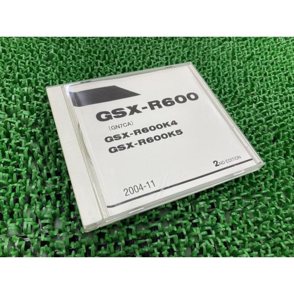 GSR600 パーツリスト 2版 スズキ 正規 中古 バイク 整備書 GN7CA GSX-R600K...