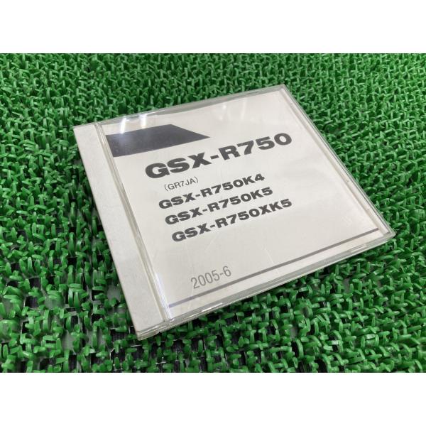 GSX-R750 パーツリスト スズキ 正規 中古 バイク 整備書 GR7JA GSX-R750K4...