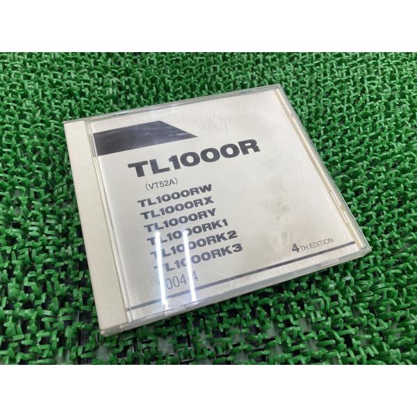 TL1000R パーツリスト 4版 スズキ 正規 中古 バイク 整備書 VT52A TL1000RW...