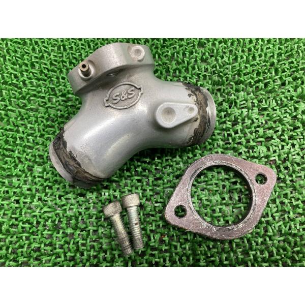 S&amp;S製ソフテイル インテークマニホールド 16-1710-S 社外 中古 バイク 部品 ハーレー ...