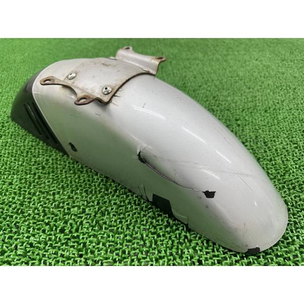 GSX250Sカタナ GSX400Sカタナ フロントフェンダー 銀/黒 45D01/46D00 スズ...