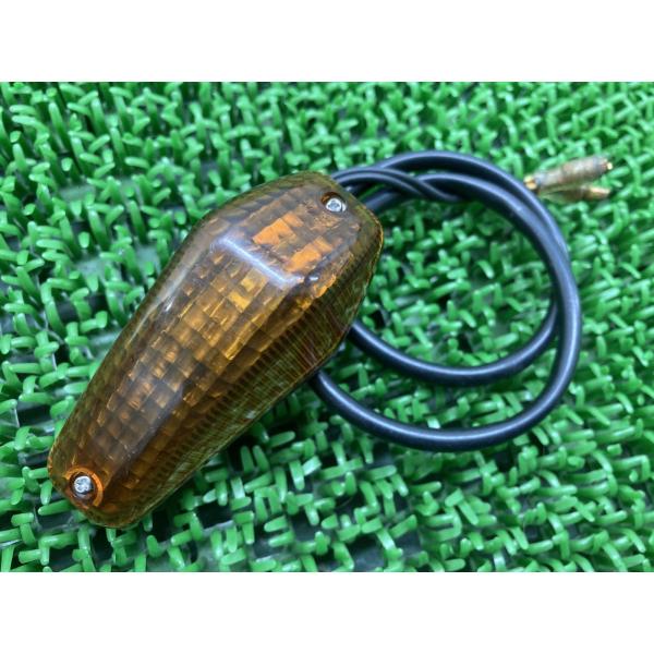 POSH製 貼り型ウインカー 片側 社外 中古 バイク 部品 ポッシュ エアロシャープミニタイプ カ...